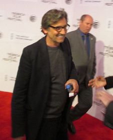 Griffin Dunne - a flash on the Third Person premiere red carpet 