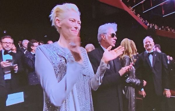 Tilda Swinton, Jim Jarmusch, Sara Driver and Bill Murray at Cannes opening night premiere The Dead Don't Die