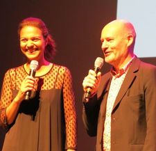 Isabelle Girodano, Unifrance general director and president Jean-Paul Salomé