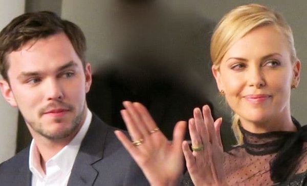 Nicholas Hoult and Charlize Theron in Cannes for Mad Max: Fury Road