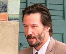 Keanu Reeves unveiled a beach hut named in his honour on Deauville’s walk of fame on the historic beach board walk.