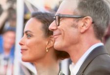 Michel Hazanavicius and Berenice Béjo greet the crowds at the Deauville Festival of American Cinema