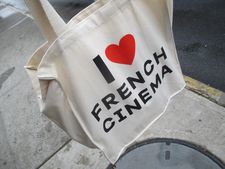 I Love French Cinema tote bag