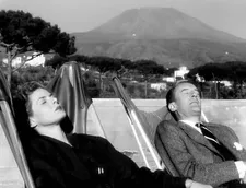 George Sanders and Ingrid Bergman in Roberto Rossellini’s Voyage In Italy