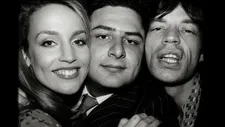 A Johnny Pigozzi selfie with Jerry Hall and Mick Jagger