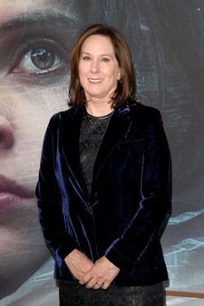 Kathleen Kennedy - pictured at a London screening of Rogue One - spearheaded the commission