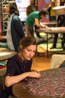 Kelly Macdonald: "I was doing puzzles in the evening when I wrapped work for the day. I had a puzzle on the go at home."