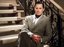 Kyle MacLachlan in the spirit of Cary Grant for Touch of Pink