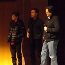 Tye Sheridan, Ewan McGregor and Rodrigo García at the Sundance Q&A