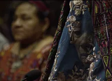 Jayro Bustamante: “I decided to make the veil more like the Virgen de Guadalupe.”