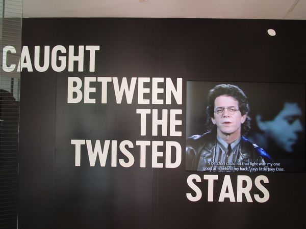 Lou Reed: Caught Between the Twisted Stars extensive and carefully curated exhibition runs through March 4, 2023