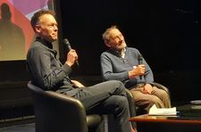 Matt Lloyd and Peter Jewell at the 2024 Glasgow Short Film Festival