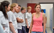 Marion Cotillard as Sandra at work: "She is looking for solidarity."