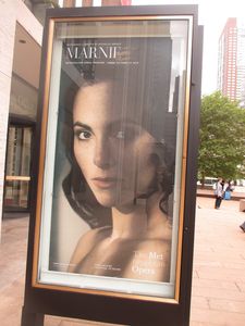 Marnie opera poster at Lincoln Center starring Isabel Leonard