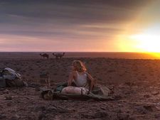 Mia Wasikowska as Robyn Davidson: "Progressively, what I was trying to do, as she got deeper into the desert, it goes back in time."