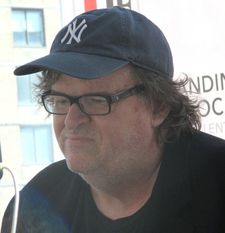 Michael Moore on the First Time Fest red carpet: "I saw a film called Sherman's March. The filmmaker put himself in the film."