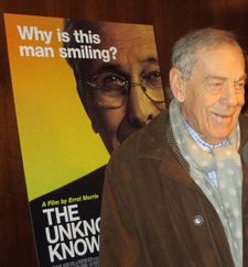 Morley Safer, with a smile: "Unknown! It's unknown. Doubly unknown"