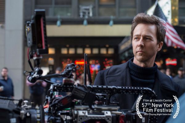 Edward Norton on his Motherless Brooklyn in the 57th New York Film Festival: "To have this particular film - which grew out of my love affair with New York - selected for Closing Night is just a huge thrill."
