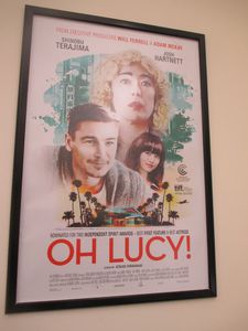 Oh Lucy! US poster at the office of Film Movement