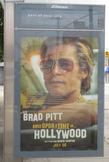 Once Upon a Time … in Hollywood poster in New York