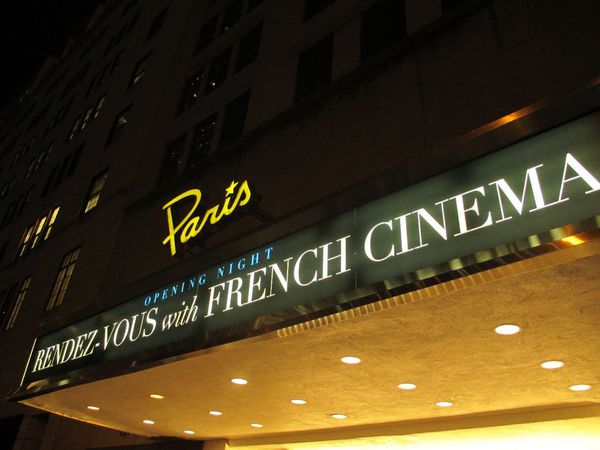 Opening night at The Paris Theatre for Rendez-Vous with French Cinema in New York 