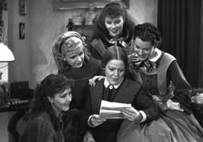 George Cukor’s Little Women with Jean Parker, Joan Bennett, Katharine Hepburn, Frances Dee, and Spring Byington