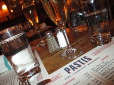 At Pastis, a toast with Sam Shepard.