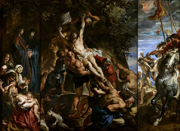 Peter Paul Rubens' Raising Of The Cross