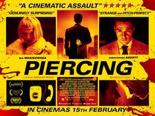 The poster for Piercing