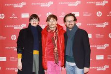 Executive Producer Katharina Posch, Director Daniel Hoesl, Cinematographer Gerald Kerkletz in the limelight of Sundance