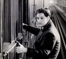 Robert Donat in The 39 Steps
