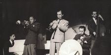 Roy Eldridge on trumpet with Artie Shaw and his orchestra