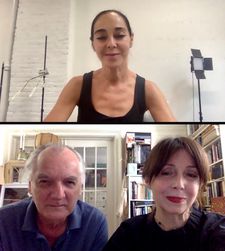 Shirin Neshat with Ed Bahlman and Anne-Katrin Titze: “When we were doing the costume for Matt Dillon, I was doing research on my mood book for what ideally I wanted him to look like. It was Sam Shepard.”