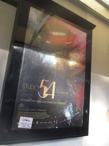 Studio 54 poster at the IFC Center in New York