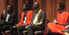The Good Lie cast Arnold Oceng, Ger Duany, Emmanuel Jal and Kuoth Wiel
