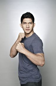 
                                Iko Uwais ready for a fist-fight