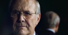 The Unknown Known: "I see the glow in your eyes," Rumsfeld comments to Errol Morris.
