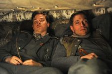 Tom Schilling and Volker Bruch as Friedhelm and Wilhelm Winter