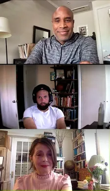 Tommy Walker with Ross Hockrow and Anne-Katrin Titze: “There’s a lot that happened in that moment in time; one is the visceral reaction that a lot of Americans had to what Colin Kaepernick did.”