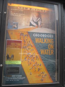 Walking On Water poster at Film Forum in New York