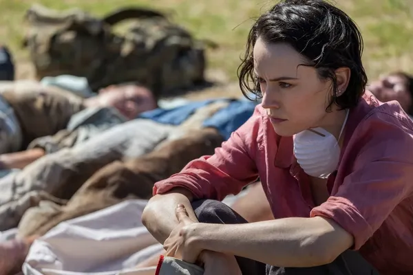 Daisy Ridley as Ava in We Bury The Dead. Zak Hilditch: 'I just love road movies about unlikely pairings, and so, I was exploiting that as much as I possibly could within the film'