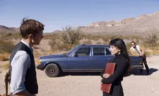 Mark (William Moseley) with Simin (Sheila Vand) and Alan (Matt Dillon) in Land Of Dreams