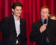 
                                Astérix and Obélix In Britain gala screening - Grégoire Vigneron and Richard Mowe - photo by Dawn Marie Jones