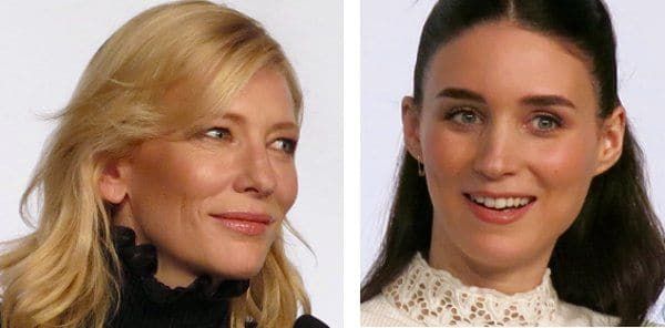 Cate Blanchett and Rooney Mara in Cannes