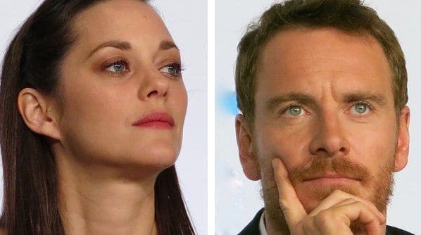 Marion Cotillard and Michael Fassbender in Cannes for Macbeth.