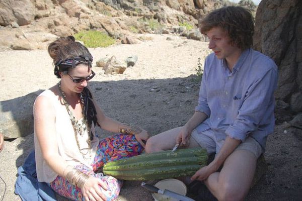 Gaby Hoffman and Michael Cera in Crystal Fairy