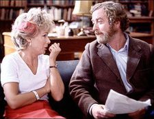 Julie Walters with Michael Caine in Educating Rita.