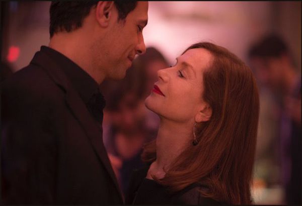 Fatal attraction: Laurent Lafitte and Isabelle Huppert in Elle