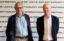 Ken Loach and Paul Laverty received a rapturous welcome at the Karlovy Vary International Film Festival 