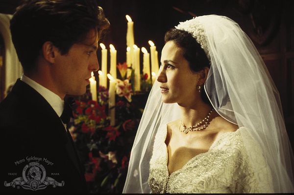 Hugh Grant and Andy MacDowell in Four Weddings And A Funeral. Mike Newell: 'They were all so gorgeous when they were young'
